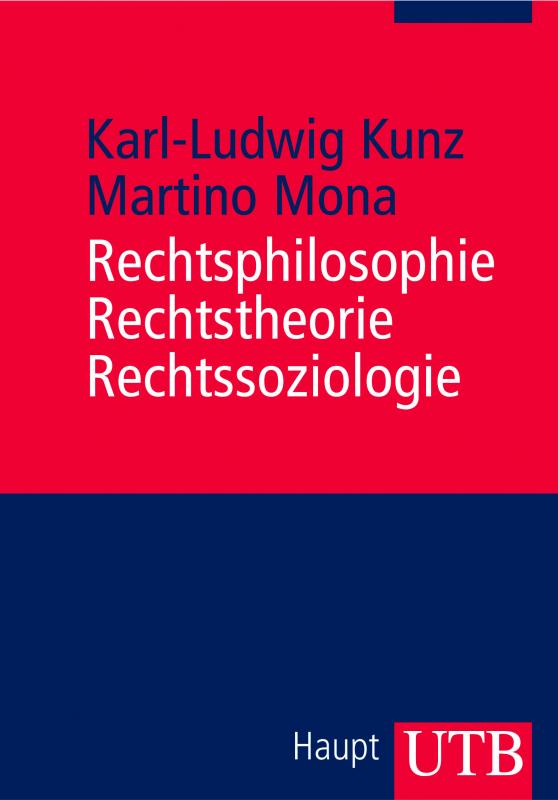 Cover-Bild Rechtsphilosophie, Rechtstheorie, Rechtssoziologie
