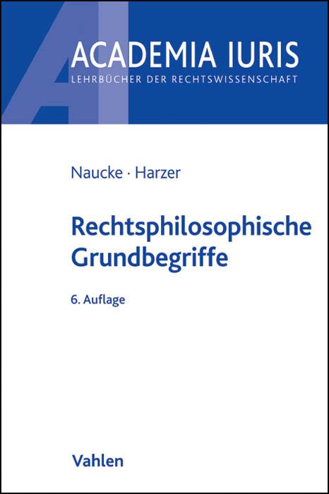 Cover-Bild Rechtsphilosophische Grundbegriffe