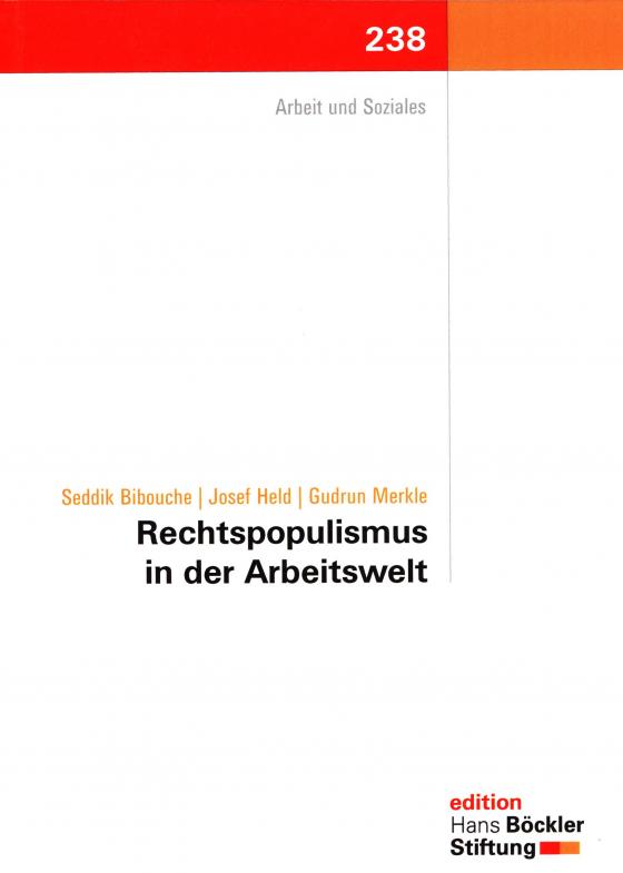 Cover-Bild Rechtspopulismus in der Arbeitswelt