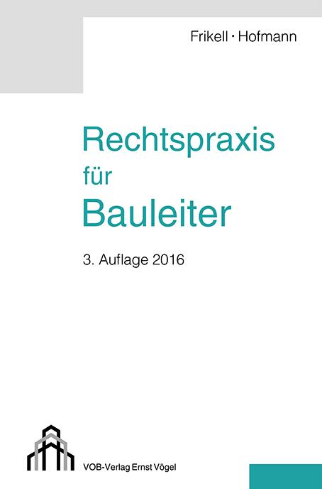 Cover-Bild Rechtspraxis für Bauleiter