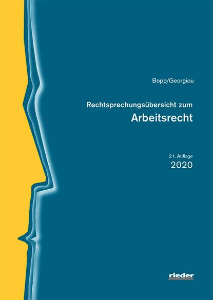 Cover-Bild Rechtsprechungsübersicht zum Arbeitsrecht