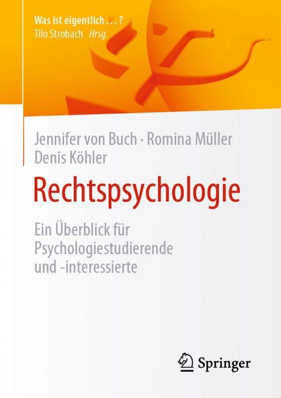 Cover-Bild Rechtspsychologie