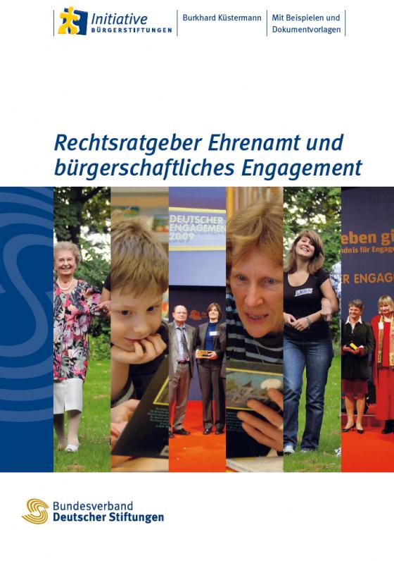 Cover-Bild Rechtsratgeber Ehrenamt und bürgerschaftliches Engagement