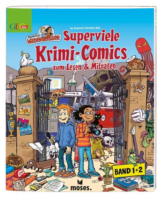 Cover-Bild Redaktion Wadenbeißer Superviele Krimi-Comics, Doppelband
