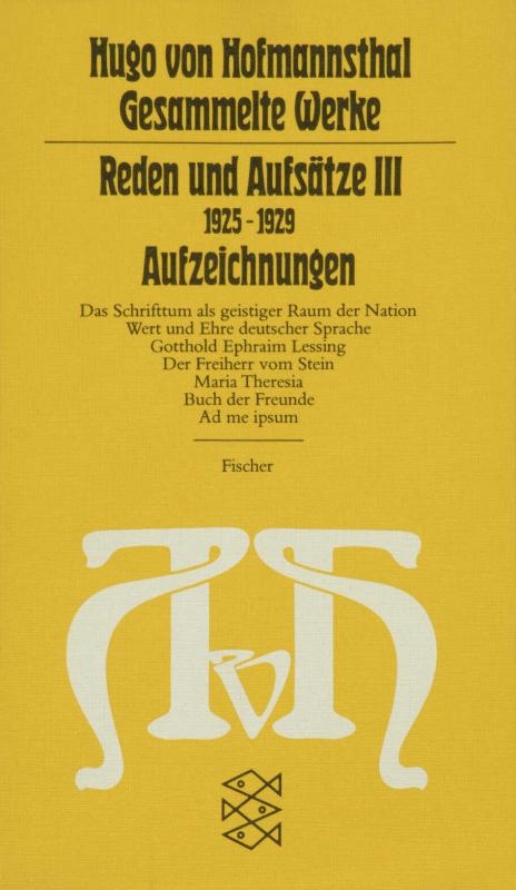 Cover-Bild Reden und Aufsätze III