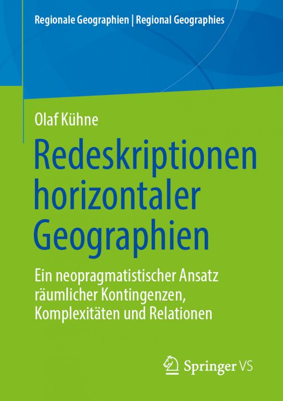 Cover-Bild Redeskriptionen horizontaler Geographien