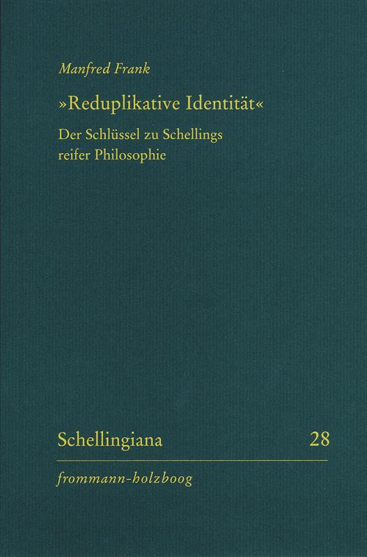 Cover-Bild »Reduplikative Identität«