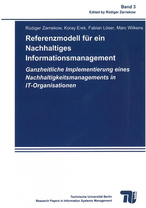 Cover-Bild Referenzmodell für ein Nachhaltiges Informationsmanagement