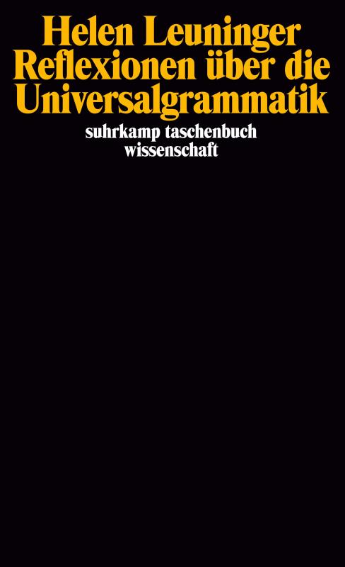 Cover-Bild Reflexionen über die Universalgrammatik