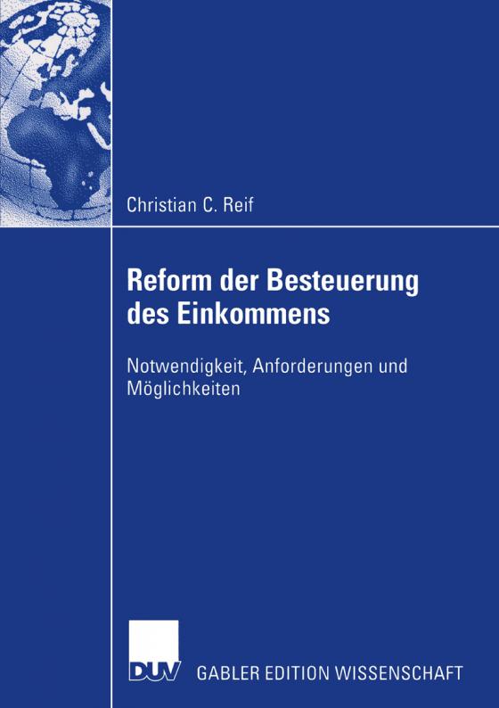 Cover-Bild Reform der Besteuerung des Einkommens