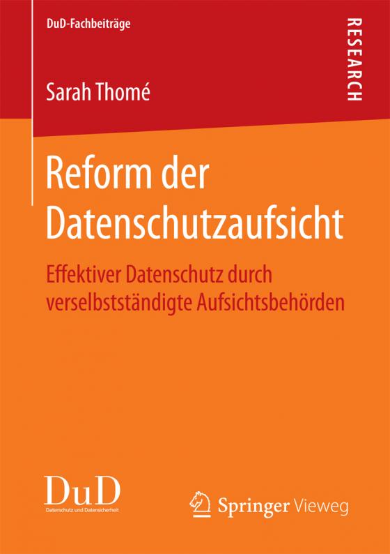 Cover-Bild Reform der Datenschutzaufsicht