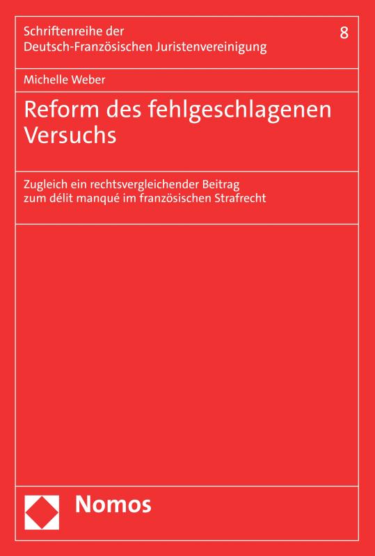 Cover-Bild Reform des fehlgeschlagenen Versuchs