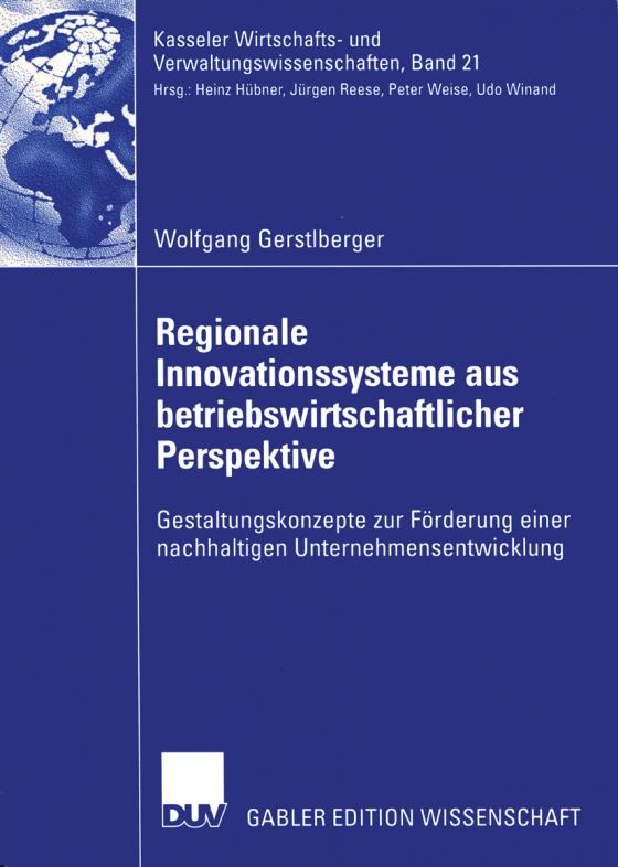 Cover-Bild Regionale Innovationssysteme aus betriebswirtschaftlicher Perspektive