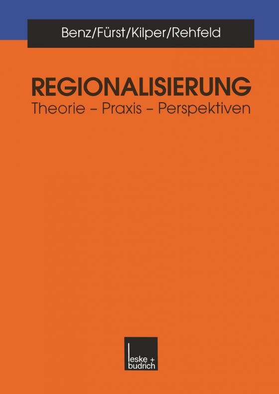 Cover-Bild Regionalisierung