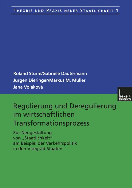 Cover-Bild Regulierung und Deregulierung im wirtschaftlichen Transformationsprozess