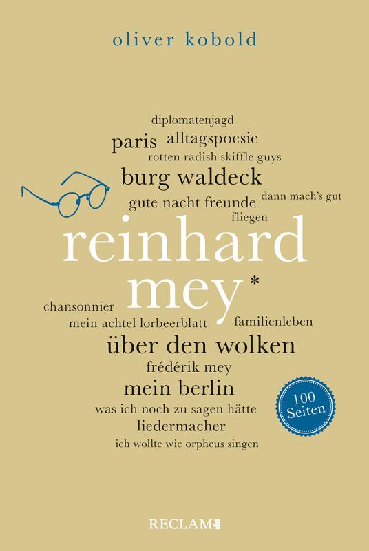 Cover-Bild Reinhard Mey. 100 Seiten