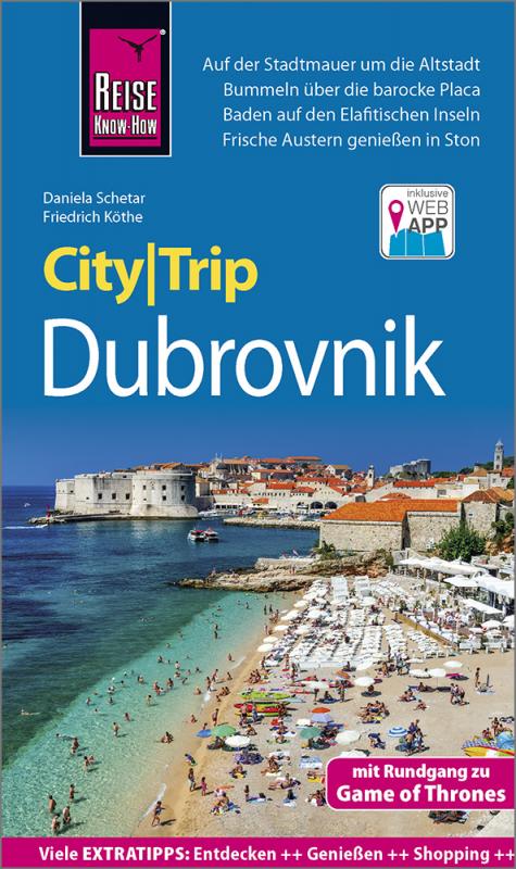 Cover-Bild Reise Know-How CityTrip Dubrovnik (mit Rundgang zu Game of Thrones)