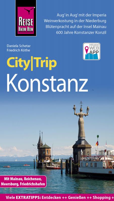 Cover-Bild Reise Know-How CityTrip Konstanz mit Mainau, Reichenau, Meersburg, Friedrichshafen