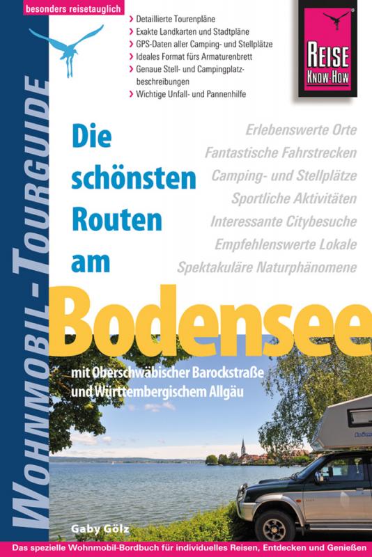 Cover-Bild Reise Know-How Wohnmobil-Tourguide Bodensee mit Oberschwäbischer Barockstraße und Württembergischem Allgäu