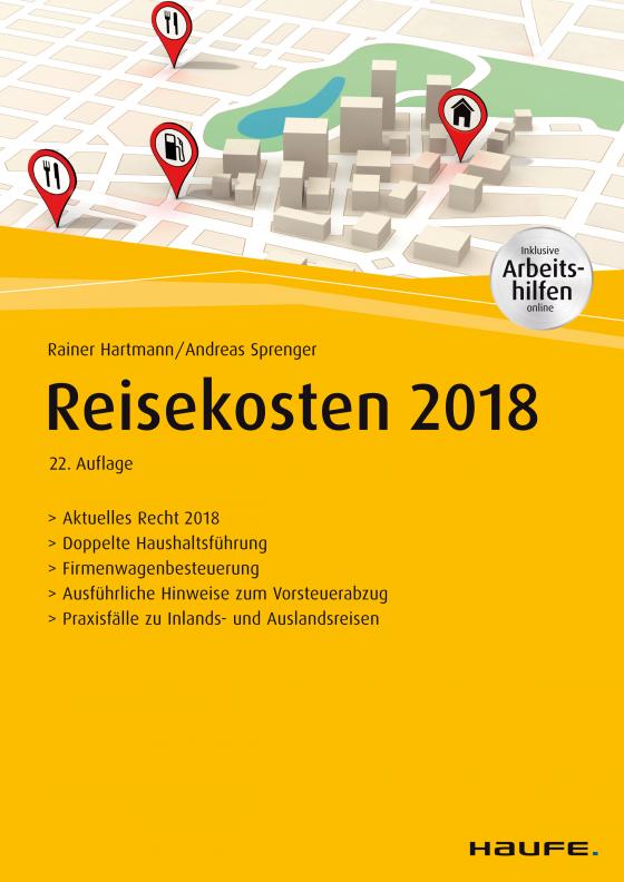 Cover-Bild Reisekosten 2018 - inkl. Arbeitshilfen online.