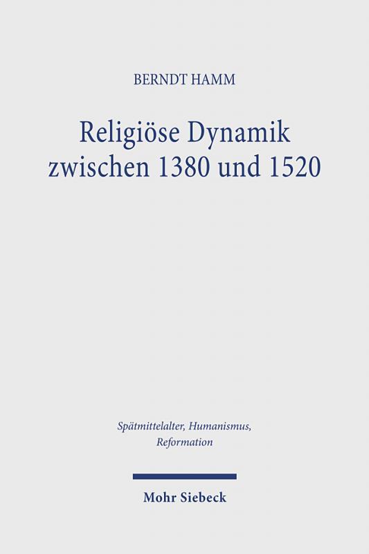 Cover-Bild Religiöse Dynamik zwischen 1380 und 1520