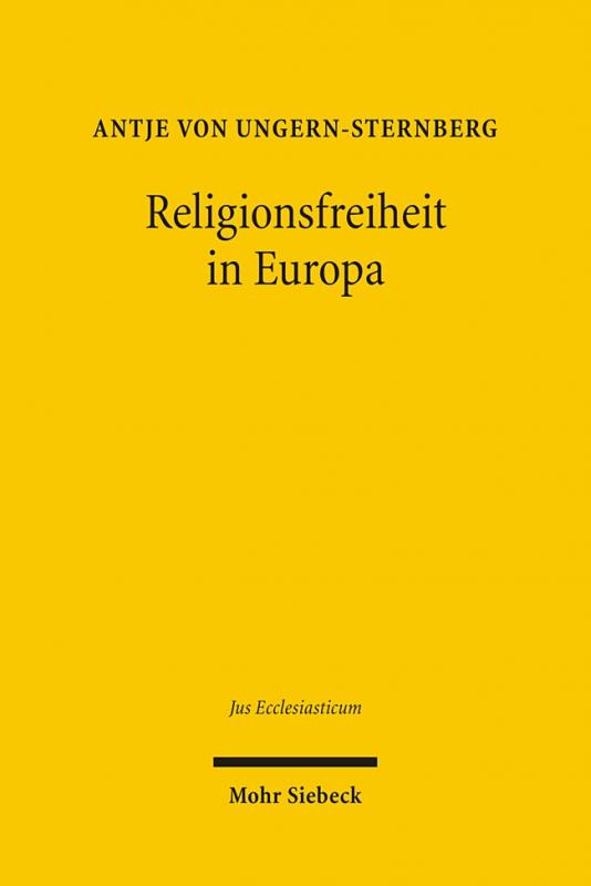 Cover-Bild Religionsfreiheit in Europa