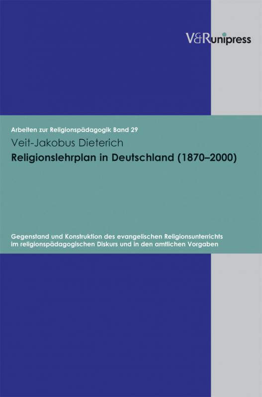 Cover-Bild Religionslehrplan in Deutschland (1870–2000)