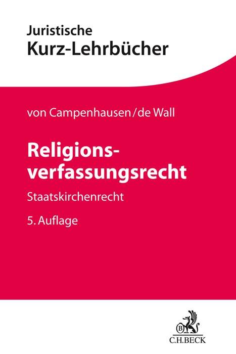 Cover-Bild Religionsverfassungsrecht