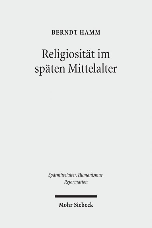 Cover-Bild Religiosität im späten Mittelalter