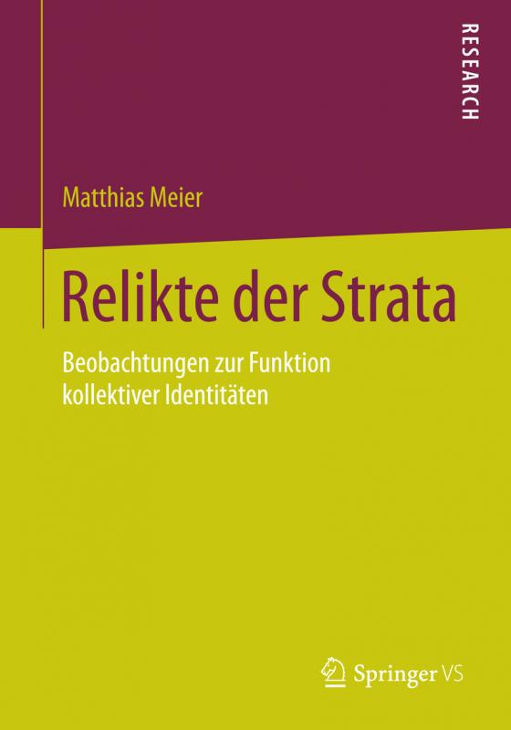 Cover-Bild Relikte der Strata