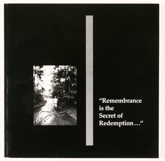 Cover-Bild Remembrance is the secret of redemption...