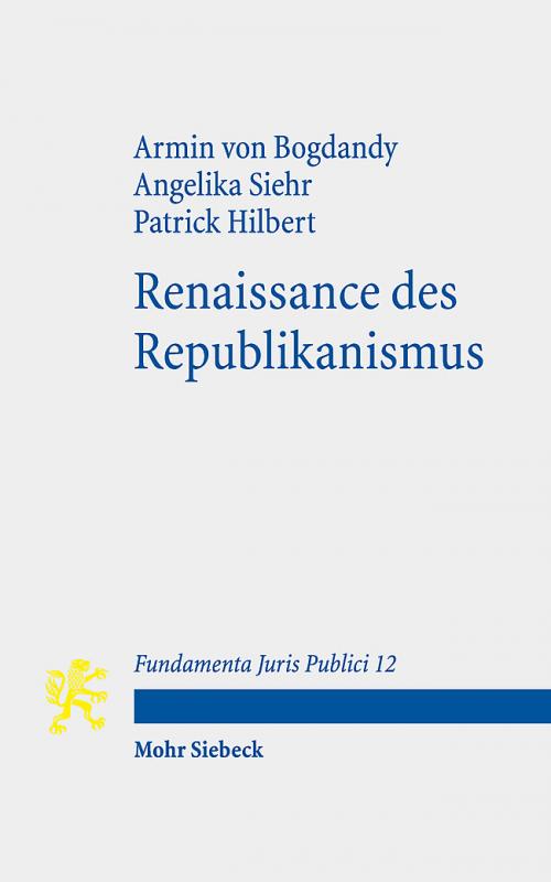 Cover-Bild Renaissance des Republikanismus