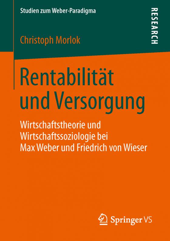 Cover-Bild Rentabilität und Versorgung