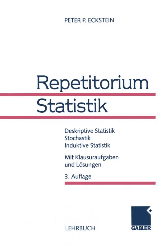 Cover-Bild Repetitorium Statistik
