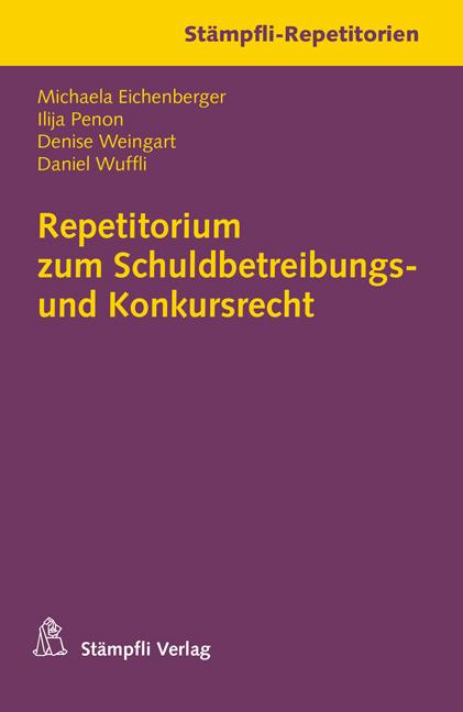 Cover-Bild Repetitorium zum Schuldbetreibungs- und Konkursrecht