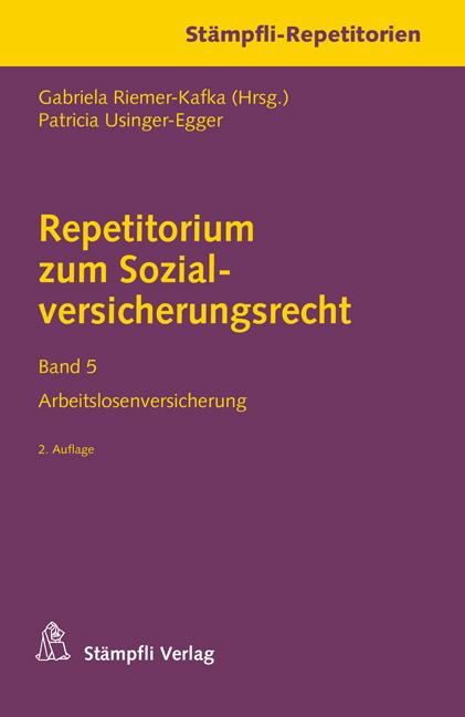 Cover-Bild Repetitorium zum Sozialversicherungsrecht Band 5