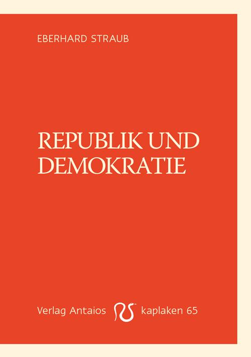 Cover-Bild Republik und Demokratie