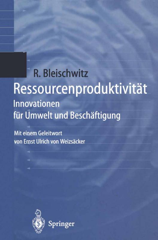 Cover-Bild Ressourcenproduktivität