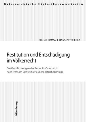 Cover-Bild Restitution und Entschädigung im Völkerrecht