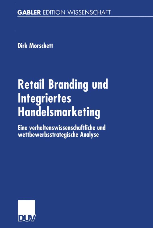Cover-Bild Retail Branding und Integriertes Handelsmarketing