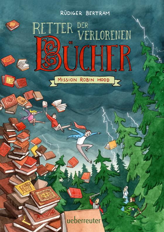 Cover-Bild Retter der verlorenen Bücher - Mission Robin Hood