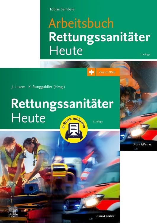 Cover-Bild Rettungssanitäter Heute + Arbeitsbuch Rettungssanitäter Heute, Set