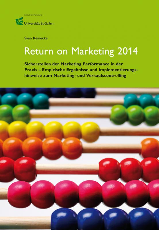 Cover-Bild Return on Marketing 2014