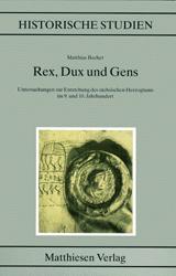 Cover-Bild Rex, Dux und Gens