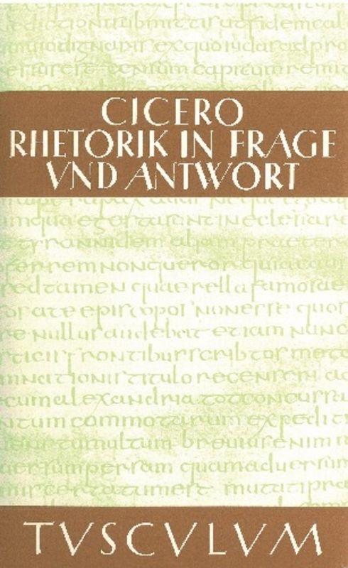 Cover-Bild Rhetorik in Frage und Antwort / Partitiones oratoriae