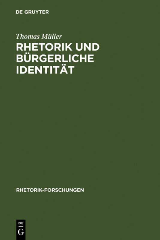 Cover-Bild Rhetorik und bürgerliche Identität