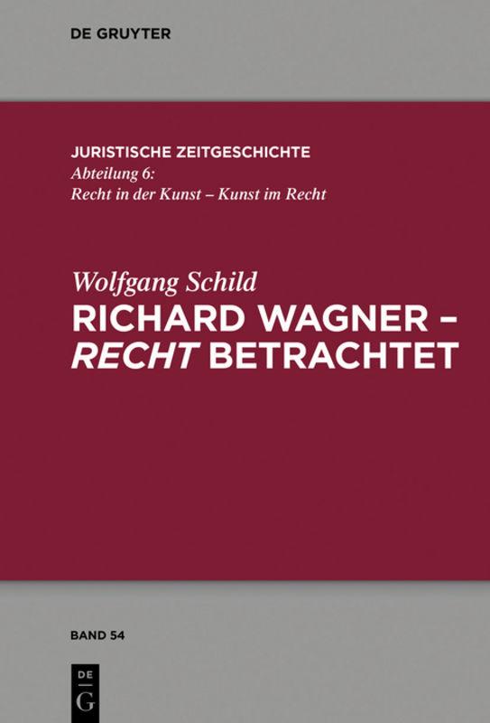 Cover-Bild Richard Wagner - recht betrachtet