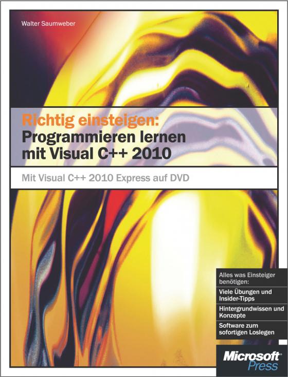 Cover-Bild Richtig einsteigen: Programmieren lernen mit Visual C++ 2010