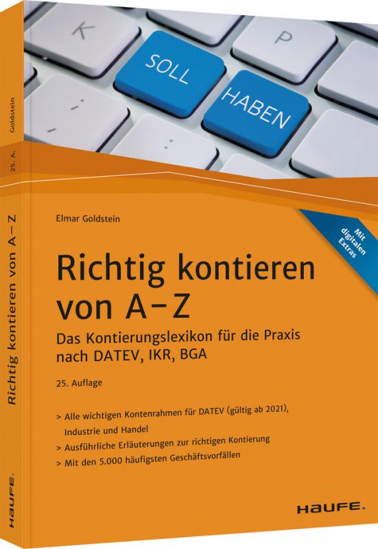 Cover-Bild Richtig kontieren von A-Z