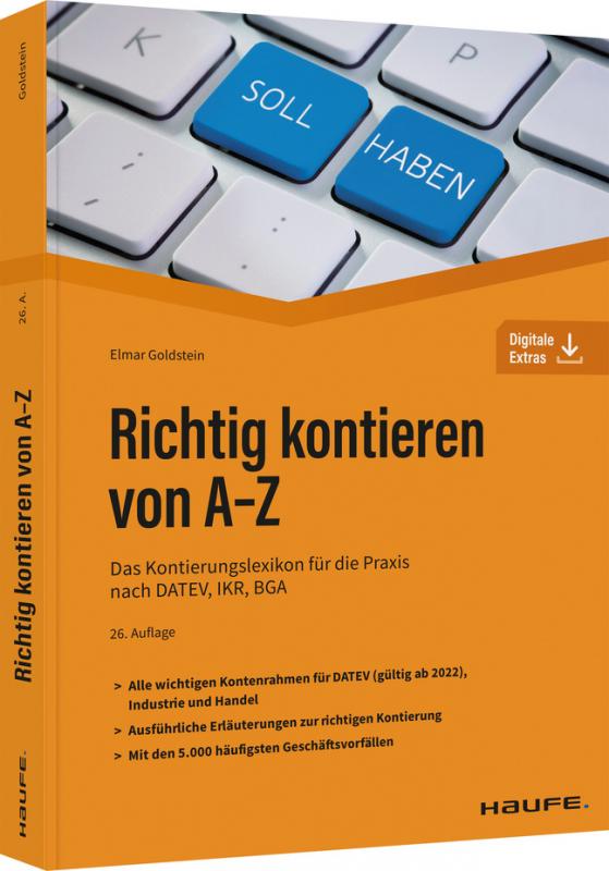 Cover-Bild Richtig kontieren von A-Z